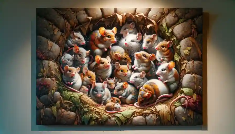 How Many Mice Live in a Nest image 1