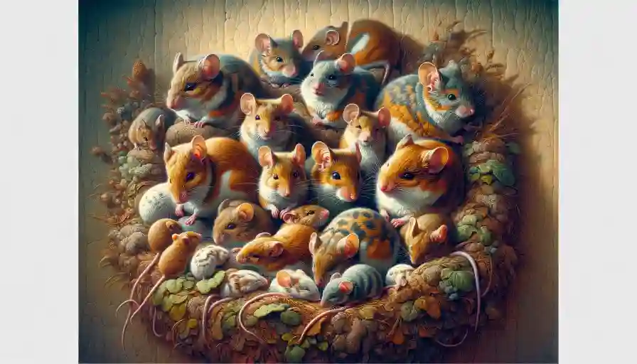 How Many Mice Live in a Nest image 2